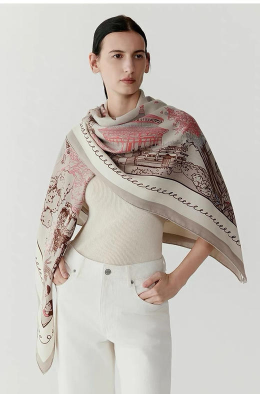 716-4小禾大号围巾披肩 商品图7