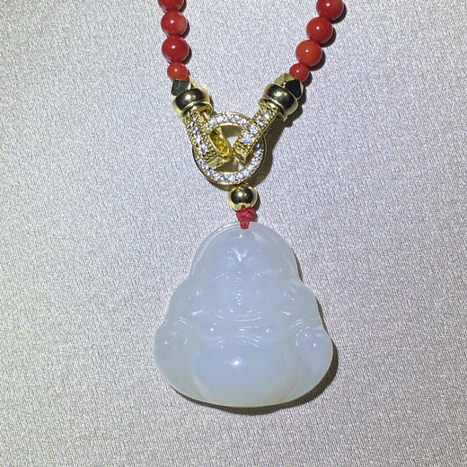 和田玉（白玉）挂件--玉佛 商品图1