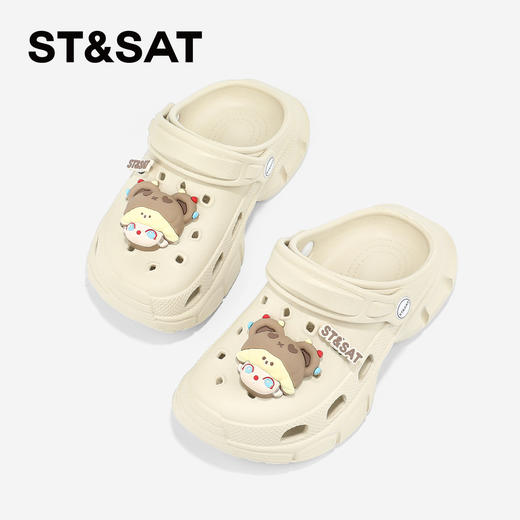 【童鞋】星期六卡通软底男女童洞洞鞋SSD2190U9V 商品图1