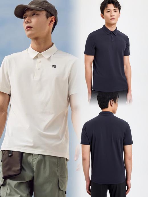 点此购买 可隆夏季3D硅胶小标印花男女款商务运动翻领短袖polo衫 jj 324506 商品图4