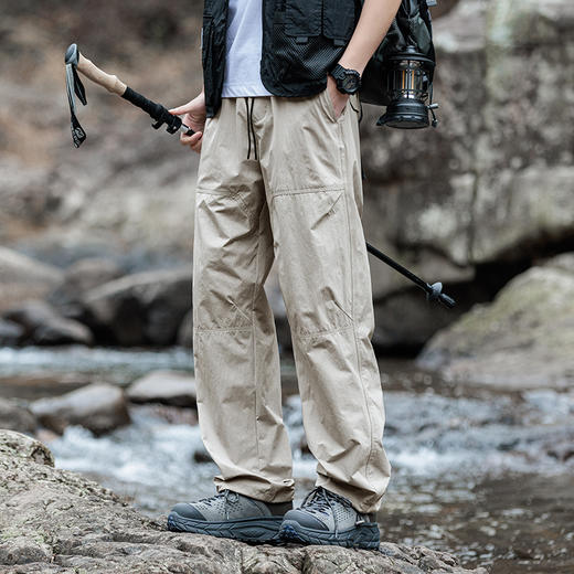 【全场景适配 束脚or直筒 版型利落】宽松速干休闲伞兵裤 商品图11