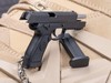 【公博版 1:3比例 金属复合材料 精工细作】中国92G式手枪金属模型钥匙挂件ds（wq） 商品缩略图8