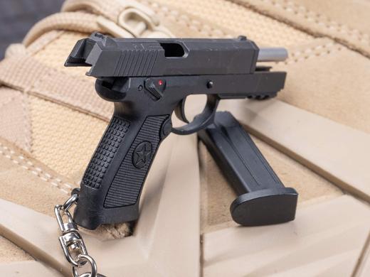 【公博版 1:3比例 金属复合材料 精工细作】中国92G式手枪金属模型钥匙挂件ds（wq） 商品图8