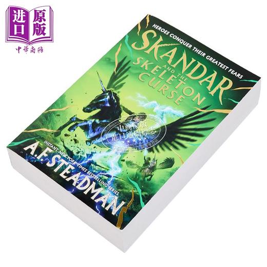 【中商原版】斯坎达系列4 斯坎达与与骷髅诅咒 平装 Skandar and the Skeleton Curse 英文原版 A F Steadman 商品图1