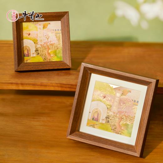 牛首山文创春牛首迷你磁吸金箔画国潮男女款新中式首饰礼物 商品图3