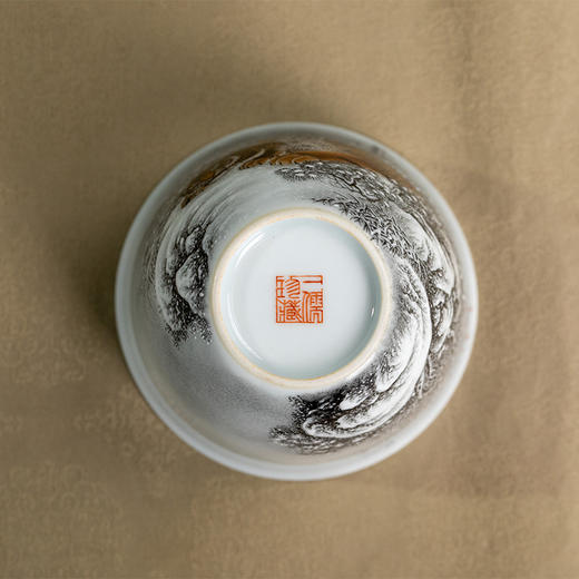 一儒堂雪景老虎缸杯 商品图4