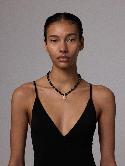 TINOM｜030425-1 Radicula 须根项链 [ 金银黑 ] 商品图1