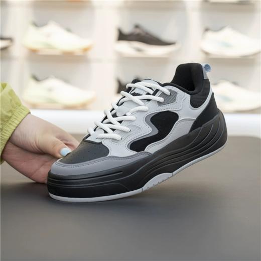 安踏PG7女板鞋秋季款舒适百搭经典拼接潮流时尚休闲鞋122538079 商品图1