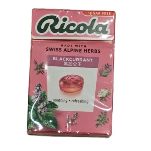 利口乐黑加仑润喉糖（无糖）40g/盒 商品图0