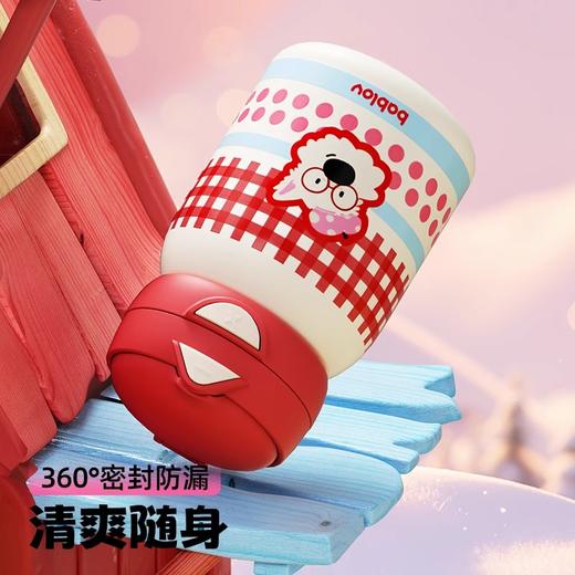 bablov儿童保温杯高颜值杯子可爱小巧便携吸管水杯 商品图3