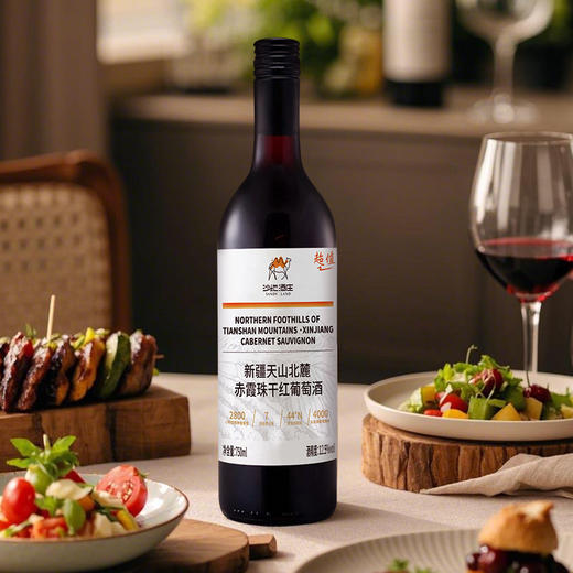 沙地酒庄·天山北麓赤霞珠13.5度干红葡萄酒 750ml*6瓶  深宝石红色泽 单宁柔和 回味悠长 商品图4