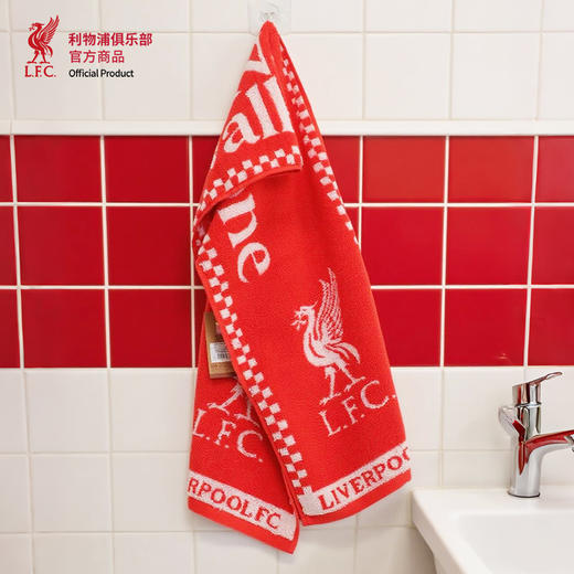 【官方正版】利物浦俱乐部 | 香港季前赛口号毛巾加油助威球迷周边 商品图1