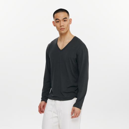 oneup运动V领长袖 商品图3