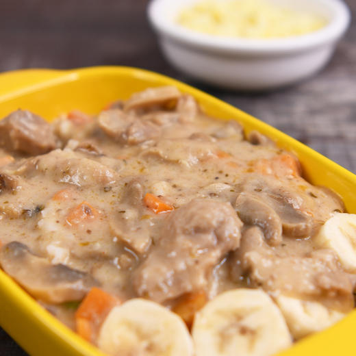 蘑菇鸡肉块焗饭酱，250克/袋 商品图3