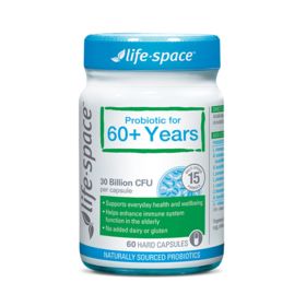[全球购]LIFE SPACE益生菌 老年益生菌 60粒