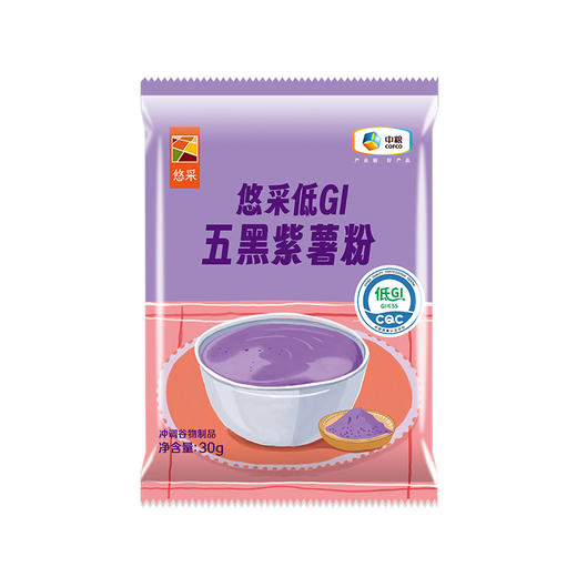 中粮悠采低GI五黑紫薯粉360g 商品图4