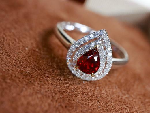 0.51克拉刻面红宝石戒指 商品图4