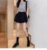 【超值特卖】潮牌黑色花苞短裤蓬蓬短裤裙-喜出 商品缩略图0