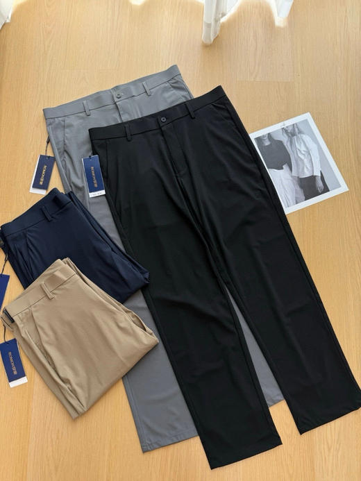 罗蒙男士三防冰丝避暑轻薄休闲西装裤 商品图9