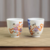 一儒堂青花加彩事事如意对杯 商品缩略图1