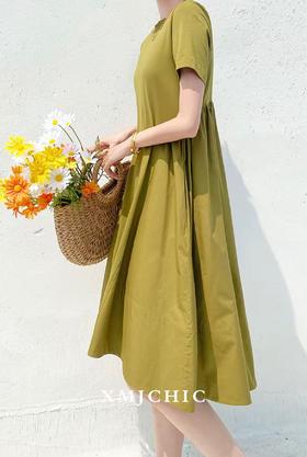 【限八一促】【超值特卖】HEMI 品质350902拼接蓬蓬气质小黑裙连衣裙-喜出