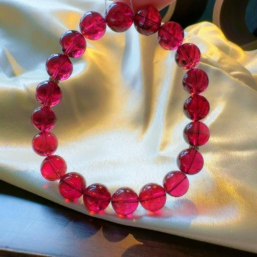 9mm单圈红碧玺手串 商品图4