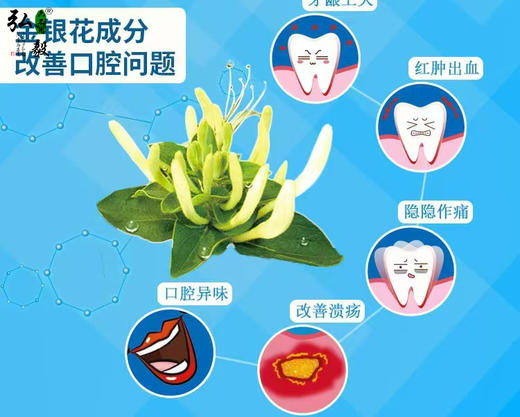 【弘毅六不用生态农场】六不用 金银花 100g/支 商品图3