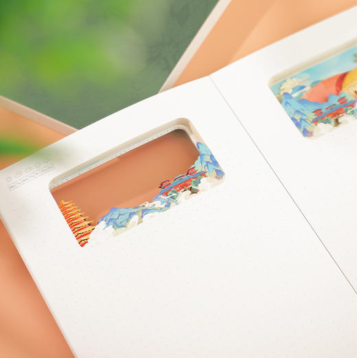 牛首山文创笔记本加厚a5简约记事本商务皮面工作会议记录本日记本 商品图2