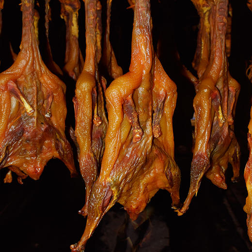 【资兴农家自制腊板鸭500g±20g】古法熏制 腊味浓郁 商品图2