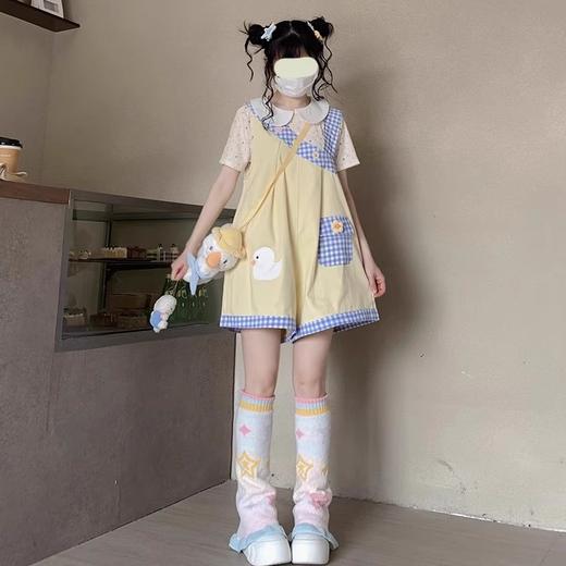 裁缝学苑AS524设计感不对称日系背带裤纸样短裤做衣服打版 商品图4