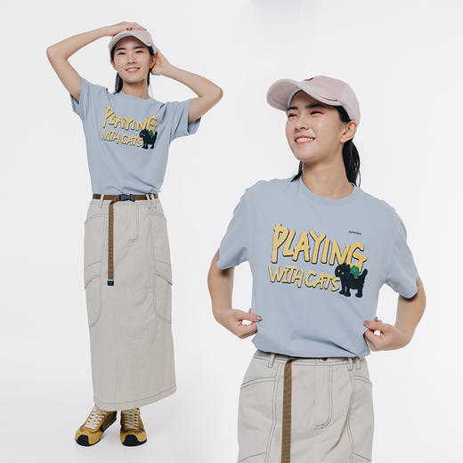 【出游季特惠】ACMEITEM爱棵米 户外动物短袖T恤GAG2440876E 商品图2