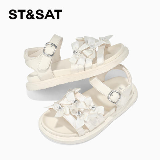 【童鞋】星期六蝴蝶结甜心公主女童凉鞋SSD2195U7P 商品图3