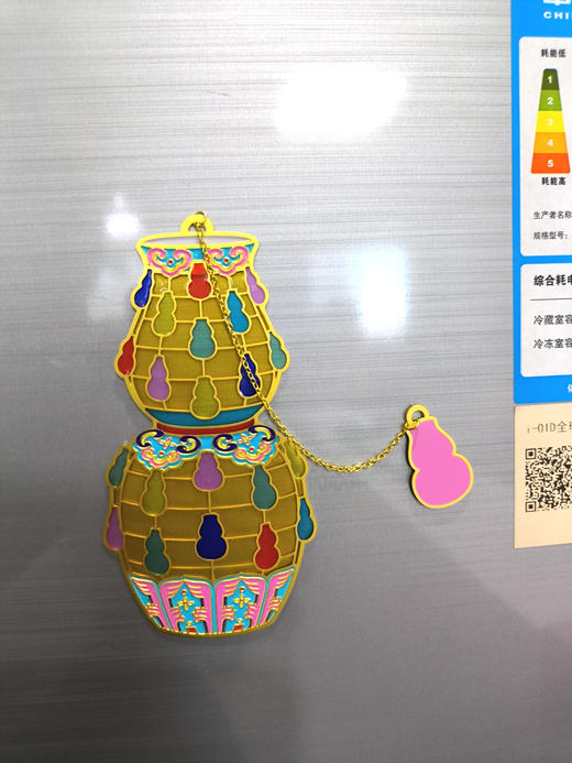 粉彩葫芦瓶书签 商品图6