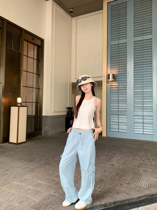 <曾小咸推荐>现货秒杀！卖完不补 ！微信打折价！3色纯欲针织吊带背心 日常89.99/件 立减50 秒杀39.99/件！！ 商品图9