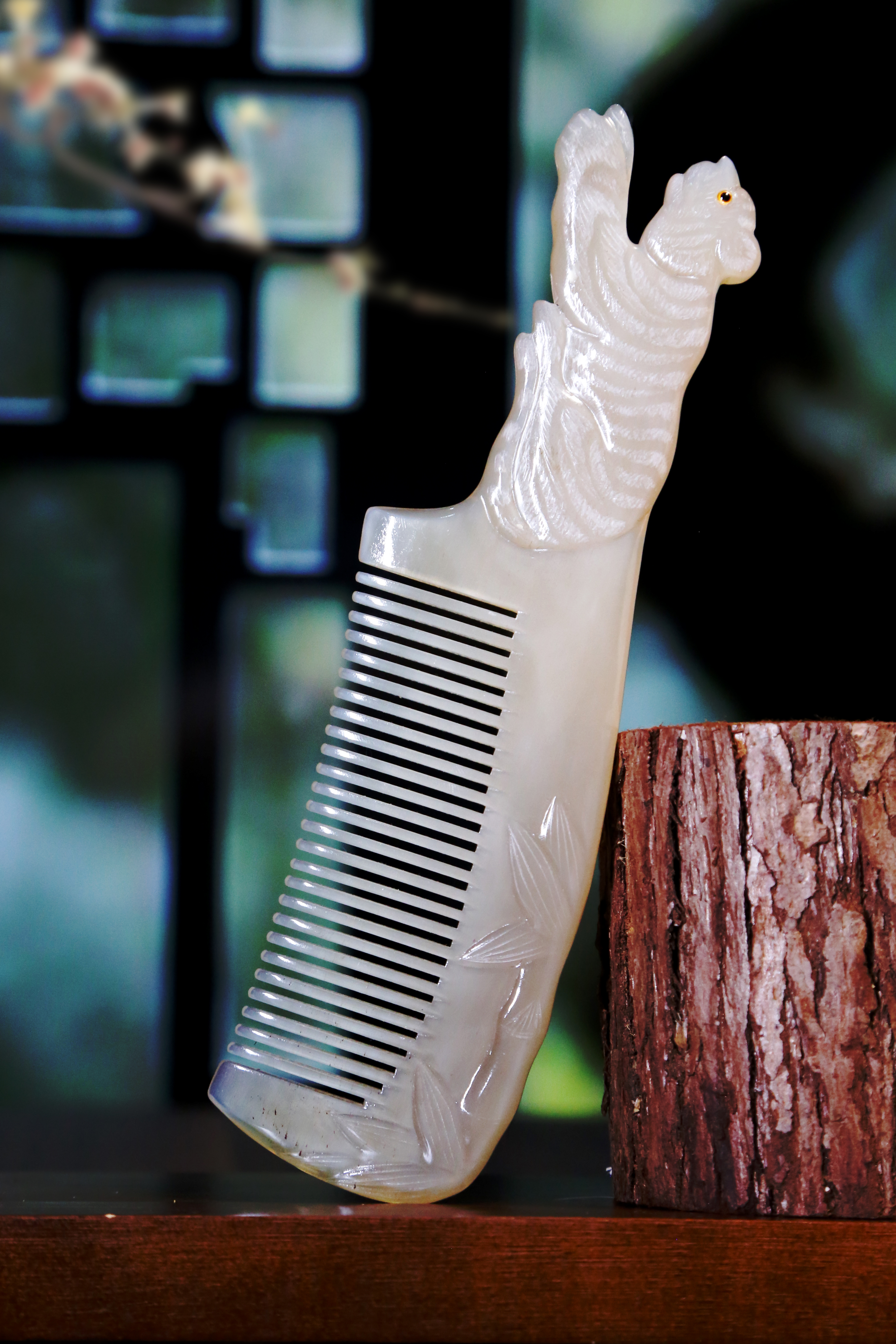 十二生肖手柄梳