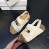JEHURFIE/纪华菲 Baby同款吐司系列真皮魔术贴凉鞋    AB25311 商品缩略图3