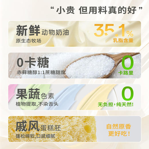 甜心喵喵0卡糖动物奶油蛋糕  | FALANC CAKE 商品图4