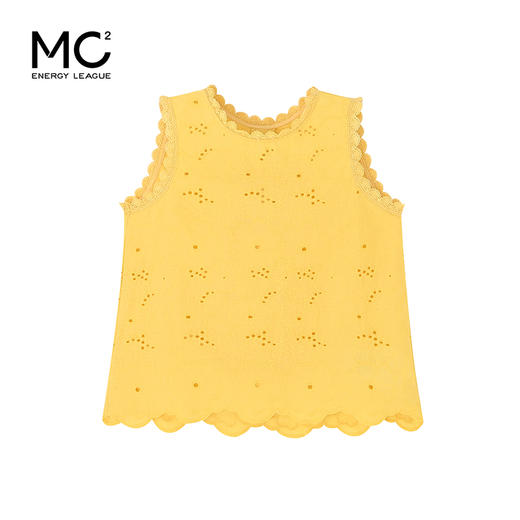 女装圆领蕾丝绣花无袖衬衣-8853C5224006 商品图0