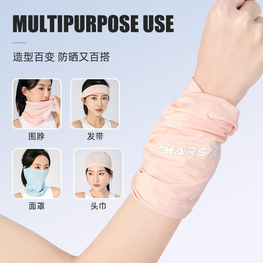 冰丝运动护腕擦汗手腕巾运动毛巾健身羽毛球跑步吸汗冰感速干Q045 商品图2