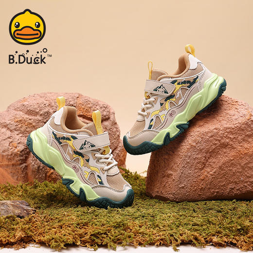 B.Duck小黄鸭童鞋春秋户外鞋26-33 B3686810 商品图3