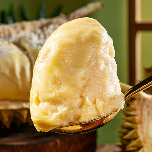 【十堰主城区包邮】新鲜水果 泰国金枕巴掌榴莲 软糯香甜 1个 商品图2