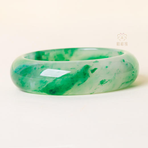 【绿了江南】独龙玉宽版手镯   ZX2507125 商品图6