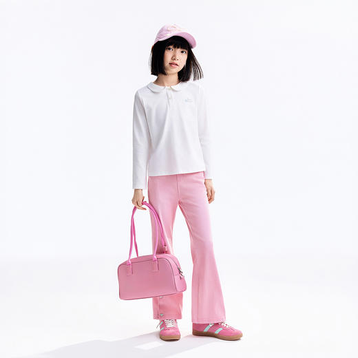 【实体店同款】女童翻领长袖针织衫秋季新款安奈儿童装AG531273 商品图3