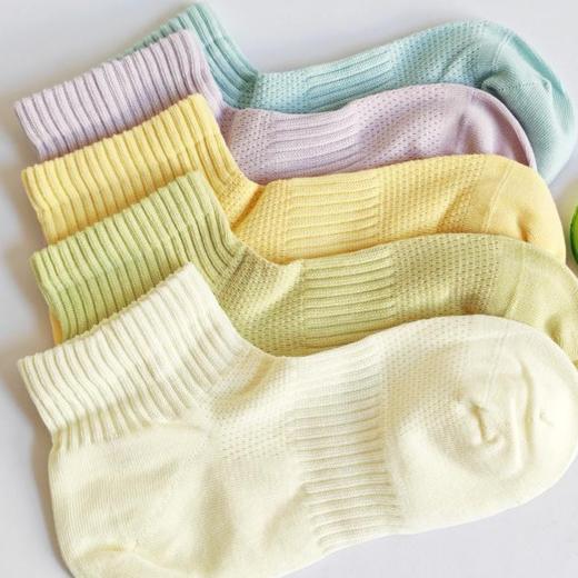 百棉夏季网眼直角袜|立体剪裁直角足跟，无骨缝设计，舒适不易掉跟 商品图2