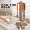 摩登主妇锅铲置物架304不锈钢厨房铲子勺子挂架旋转台面收纳架子 商品缩略图4