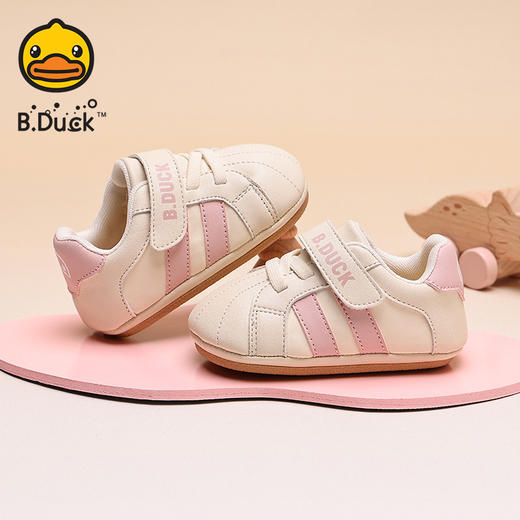 B.Duck小黄鸭童鞋春秋步前鞋13-18 B3686931 商品图3