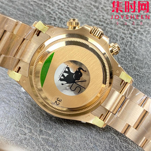 劳力士宇宙计型 VS迪通拿4131配重版 VS迪通拿全玫金款 配重版 男士腕表 丹东4131机 m126505-0001 商品图6