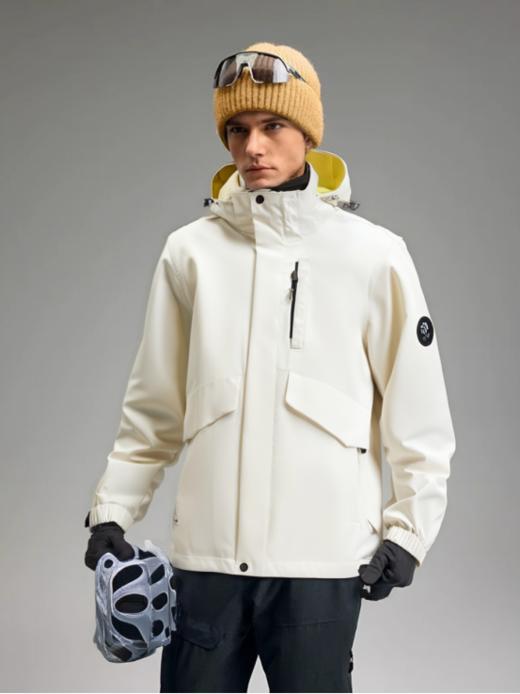 👏【反季秒杀】情侣冲锋衣外套DQC6603款：💥家人们，谁懂啊！ （双手抱头，无奈地摇摇头）🍂骆驼同款冲锋衣，就差一标之差🌟，价格却天差地别！ 商品图1