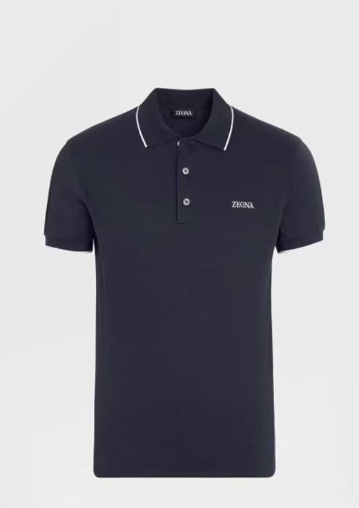 ZEGNA 杰尼亚 POLO男  E7358A5-B746-B09 . 商品图0