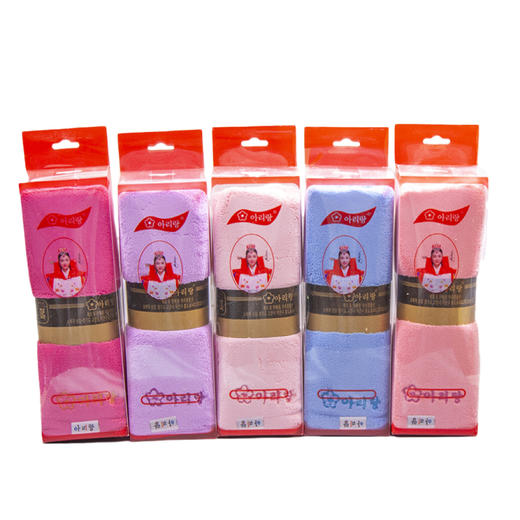 阿里郎 珊瑚绒吸水性强长绒毛巾柔软大毛巾洗脸巾40*80cm/条 商品图4